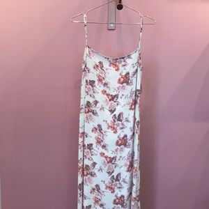 Flynn Skye ruffle back slip dress